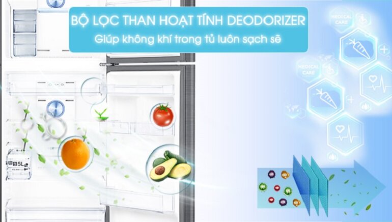 Tủ lạnh Samsung RT35K5982BS được trang bị các công nghệ hiện đại 