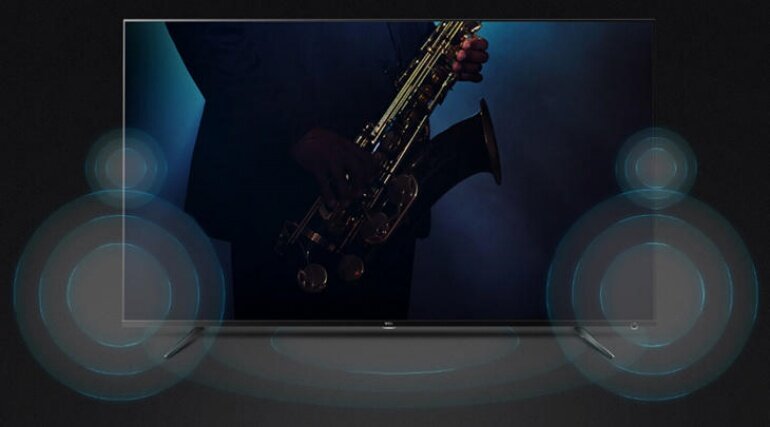 Chất lượng âm thanh trên Smart Tivi TCL 4K 65P715 65 inch UHD