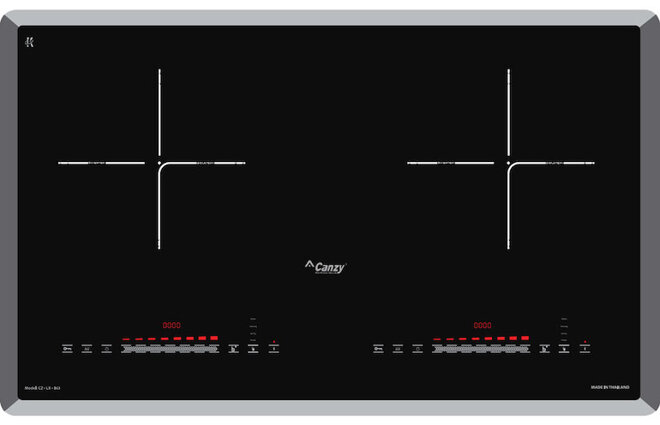 Canzy CZ LX I63 còn có tính năng tự động nhận diện vùng nấu.