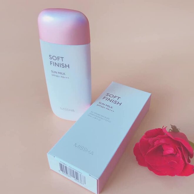 Missha pink sunscreen