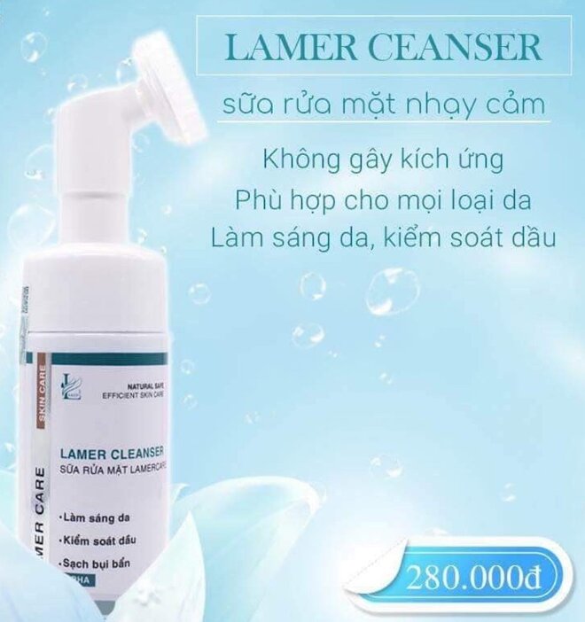 Thông tin về thương hiệu sữa rửa mặt Lamer