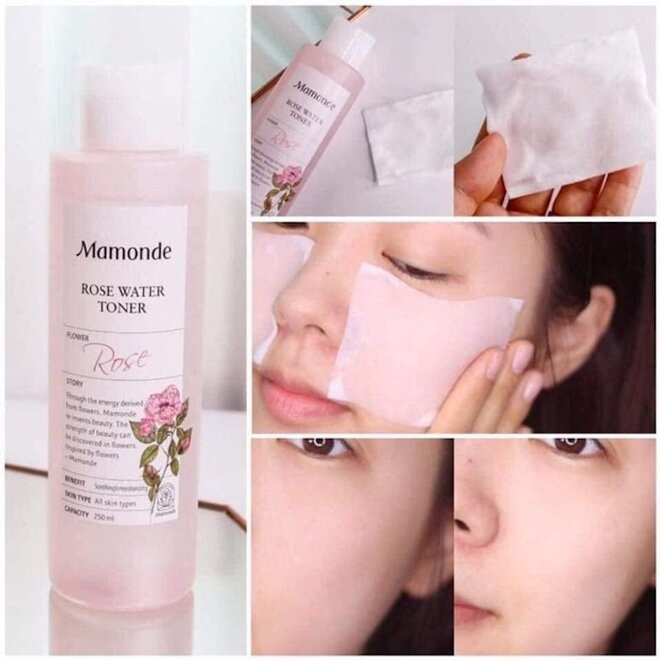 Nước hoa hồng cho da khô Mamonde Rose Water