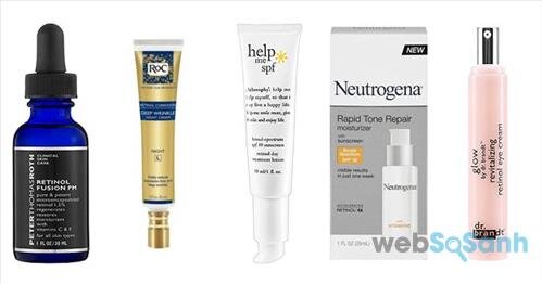 Sử dụng sản phẩm chứa Retinoids cần cẩn thận, đặc biệt không kết hợp với các loại axit như AHA/BHA