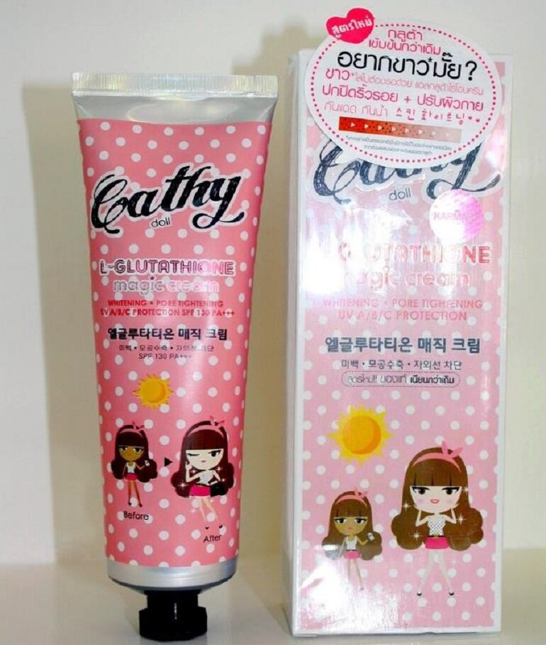 Kem chống nắng Cathy Doll Whitening Sunscreen SPF50 PA+++