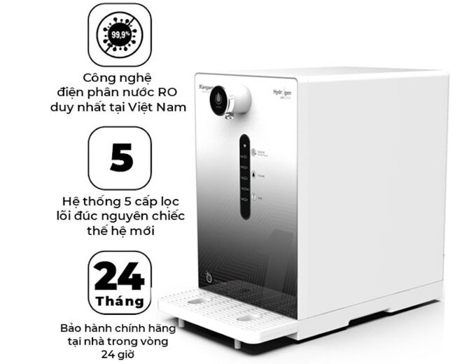 Đặc điểm, tính năng nổi bật của máy lọc nước Kangaroo Hydrogen ion kiềm KG100HED-IOT