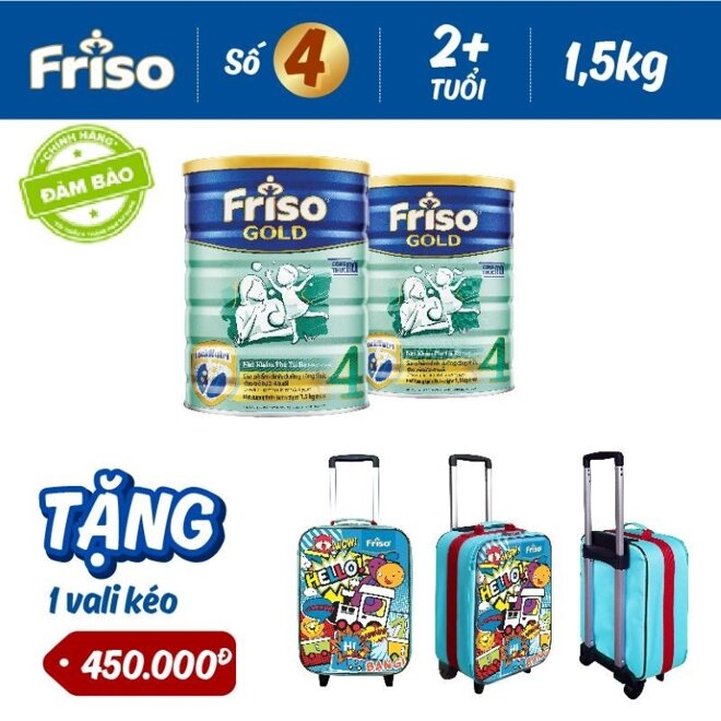 Sữa Friso khuyến mãi