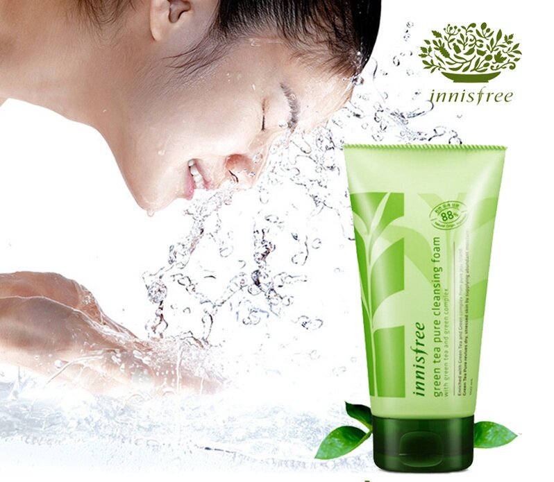 Sữa rửa mặt trà xanh Innisfree Green Tea Cleansing Foam