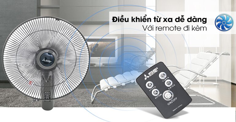 Lý do quạt treo tường điều khiển từ xa lại được ưa chuộng đến vậy? Quạt treo tường điều khiển từ xa