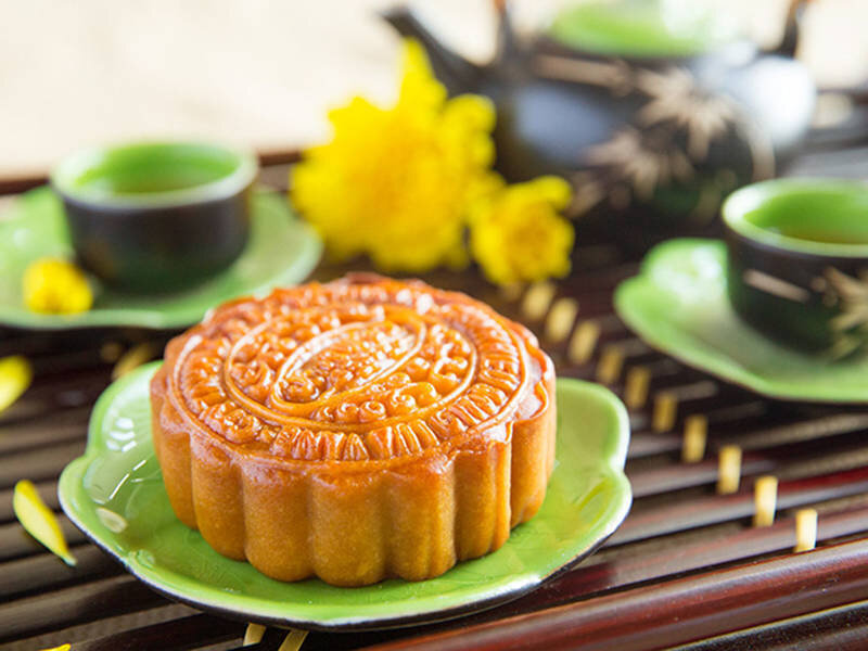 Bánh trung thu chay nhân thập cẩm