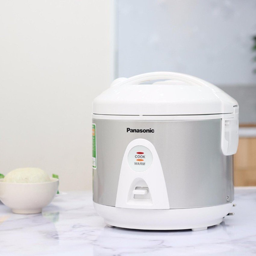 Nồi cơm điện tử Panasonic hiện đại, nhiều tính năng