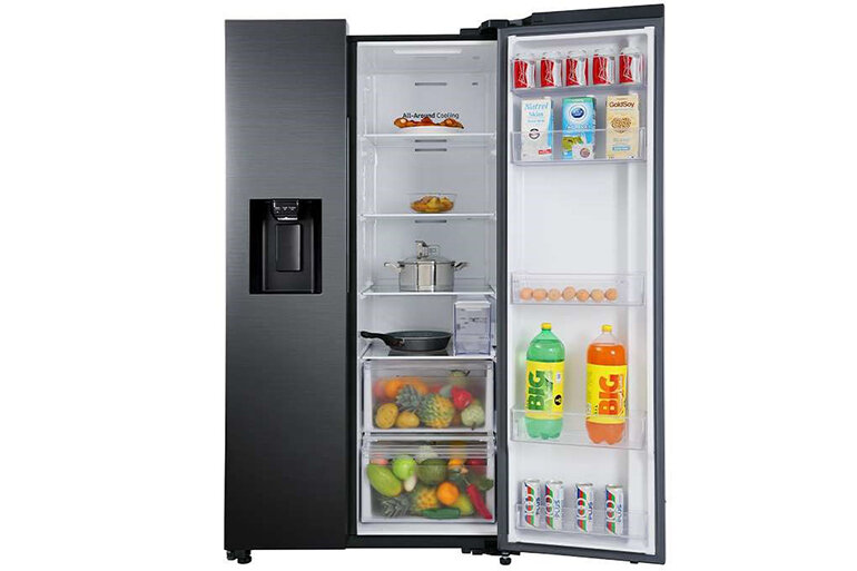 Bên trong tủ lạnh Samsung inverter 617 lít RS6453012C/SV