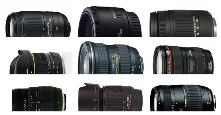 Những loại ống kính thông dụng cho máy ảnh Canon 