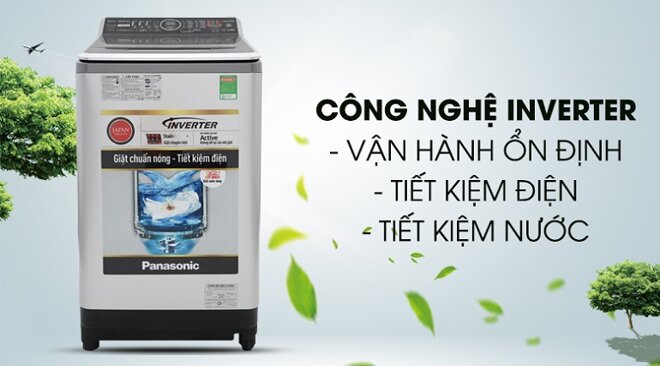 Máy giặt Panasonic Inverter 11.5 kg NA-FS11X7LRV