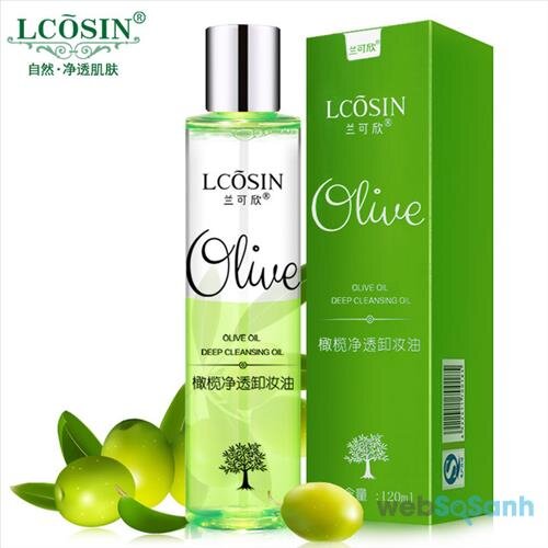 Dầu tẩy trang Lcosin Olive deep cleansing oil 120ml