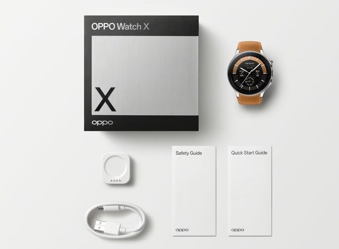 Đồng hồ thông minh OPPO Watch X - thiết kế 