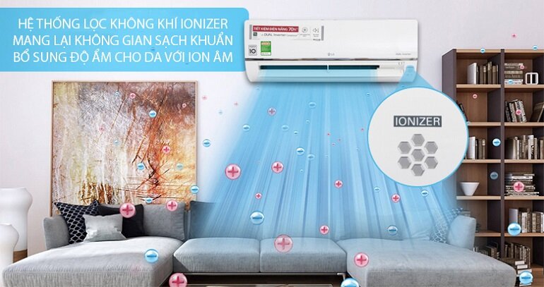 điều hòa LG 9000 BTU 2 chiều inverter B10API