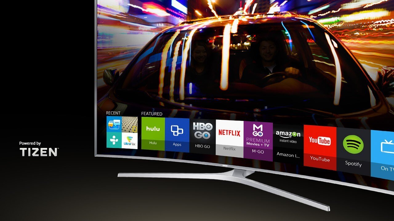 TV Samsung tinh tế từ thiết kế cho đến phần mềm bên trong 