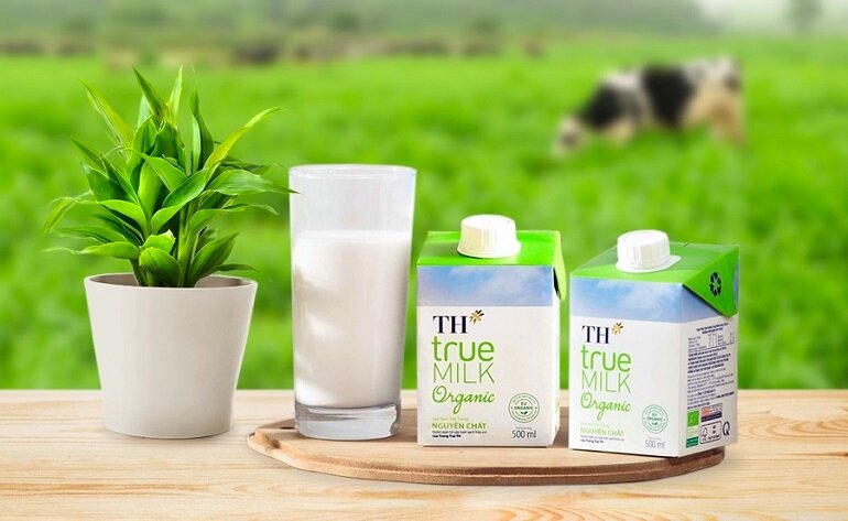 Sữa tươi hữu cơ TH True Milk Organic giàu dưỡng chất