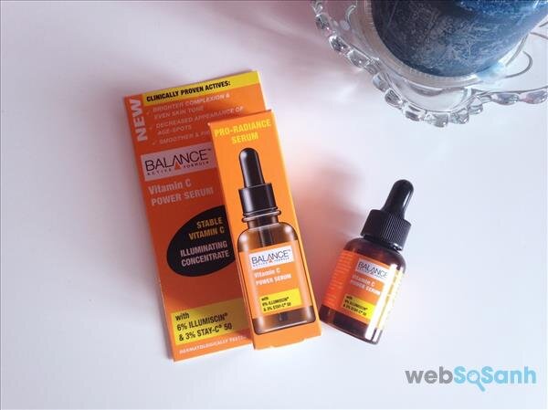 Review của người dùng về Balance Power Serum vitamin C