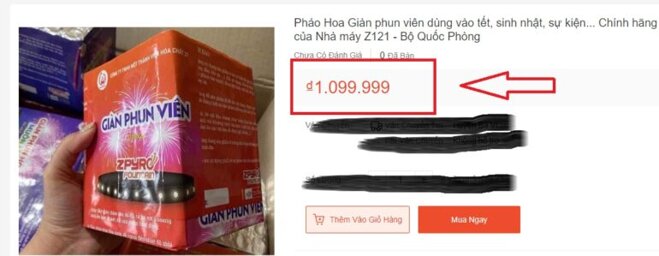 Loạn giá pháo hoa Z121 - Người dân chưa kịp vui vì được bắn pháo hoa dịp Tết đã phải nức nở vì giá 