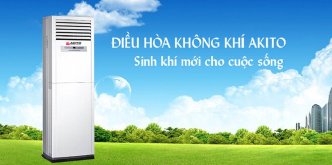 điều hòa Akito 28000 BTU 1 chiều AKF-C28CG gas R-410A