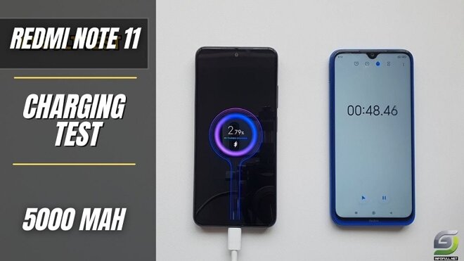 review pin xiaomi redmi note 11 công nghệ sạc