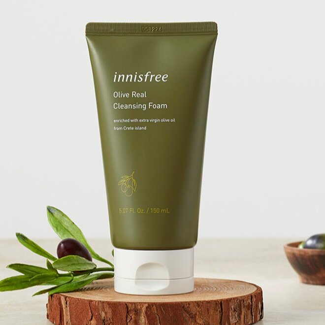 Sữa rửa mặt Innisfree Olive Real Cleansing Foam