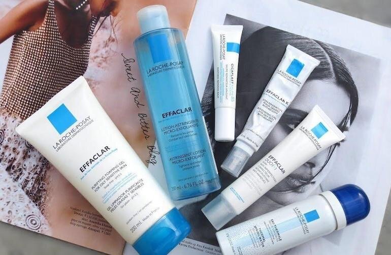 La roche-posay là thương hiệu trị mụn hiệu quả 