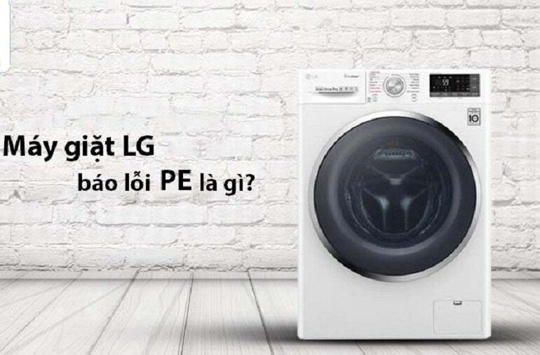 Máy giặt LG lỗi PE