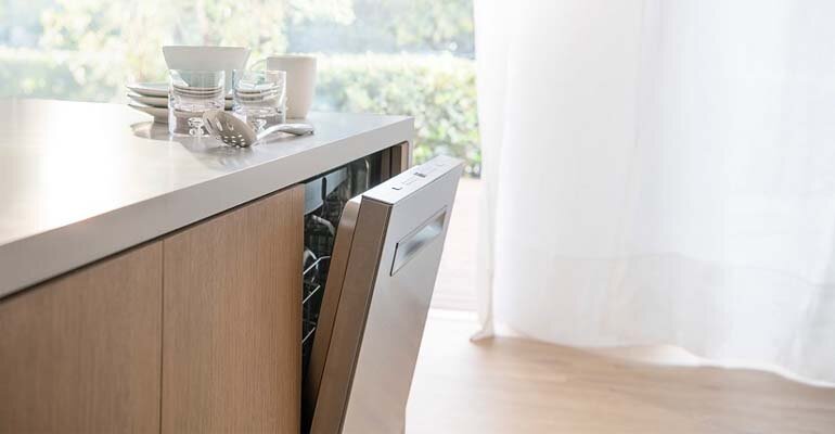 Ưu điểm của máy rửa bát sở hữu tính năng mở cửa tự động Máy rửa bát Bosch