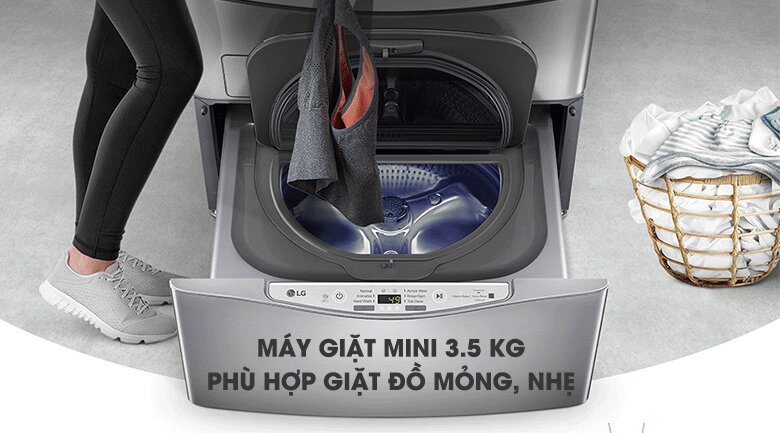 Những sai lầm khi chọn mua máy giặt mini LG T2735NWLV.ASSPEVN
