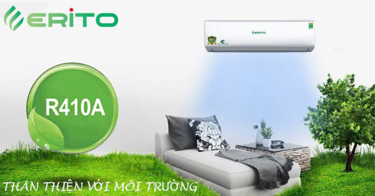 Dòng máy lạnh – điều hòa Erito 12000btu 1 chiều và 2 chiều có mấy loại ? Giá bao nhiêu ?