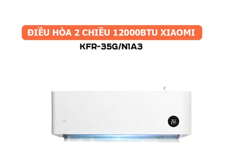 Đánh giá điều hòa Xiaomi 12000 BTU 2 chiều inverter KFR-35GW/N1A3