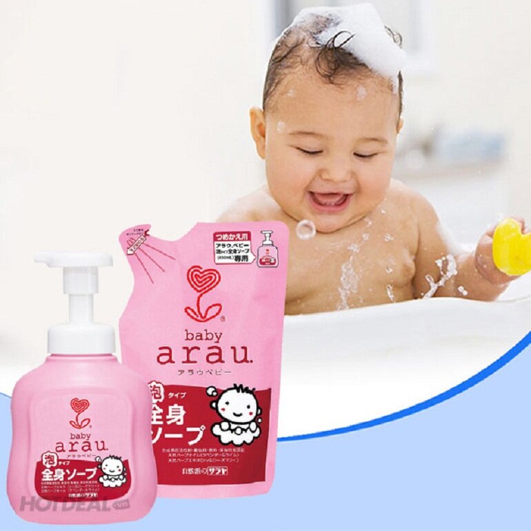 Sữa tắm Arau Baby