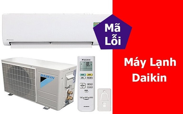 bảng mã lỗi điều hòa Daikin inverter