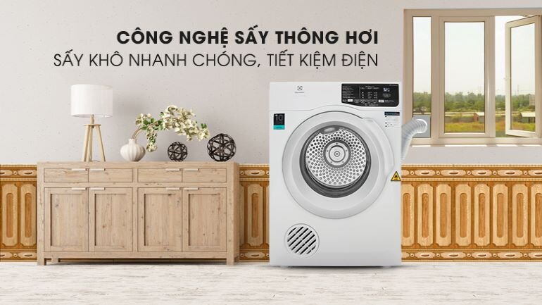 Máy sấy quần áo Electrolux