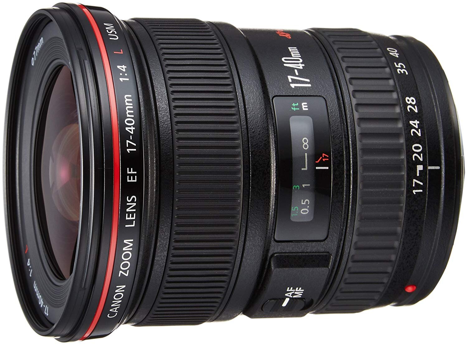 Lens Canon 17-40mm f/4 L với góc cao và rộng