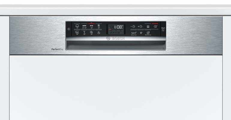 Bosch SMI68MS04E tích hợp 8 chương trình rửa cơ bản Máy rửa bát Bosch Serie 6 bán âm