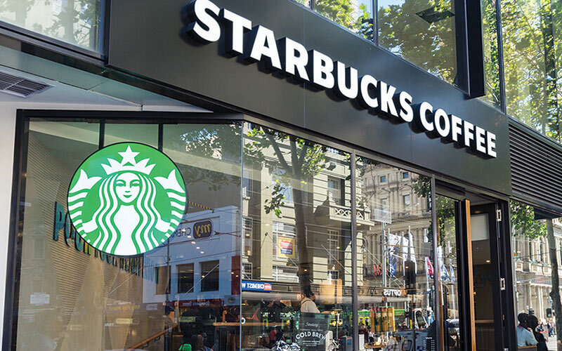 Chuỗi quán cà phê Starbuck nổi tiếng trên toàn thế giới 