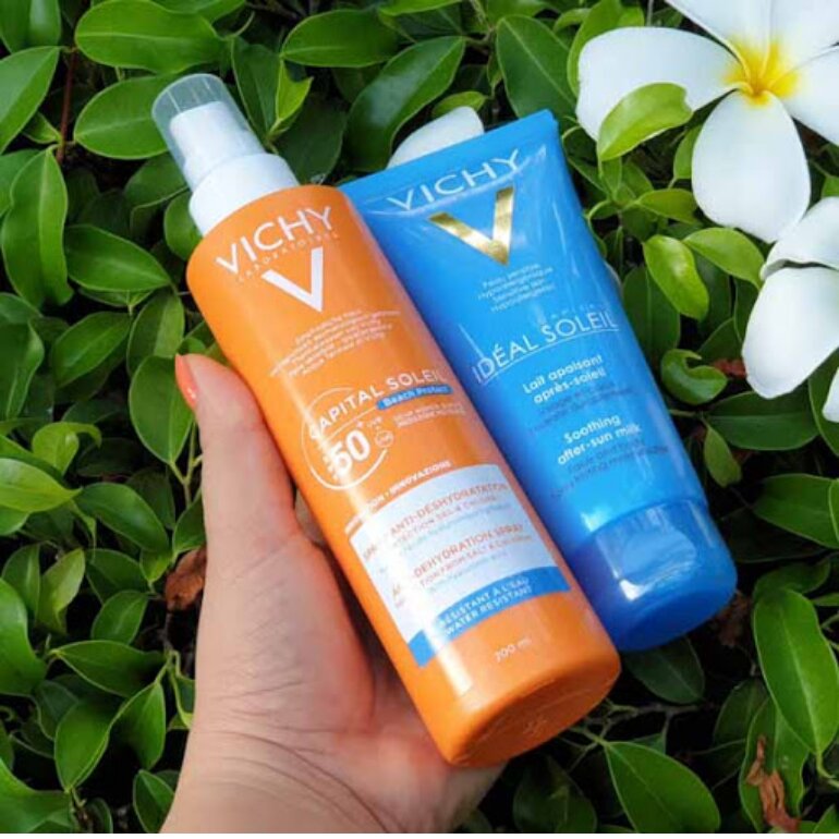 Kem chống nắng body Vichy