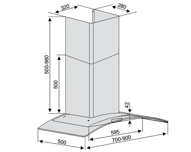 Máy hút mùi Kocher K-6670 sở hữu nhiều tính năng hiện đại nổi bật