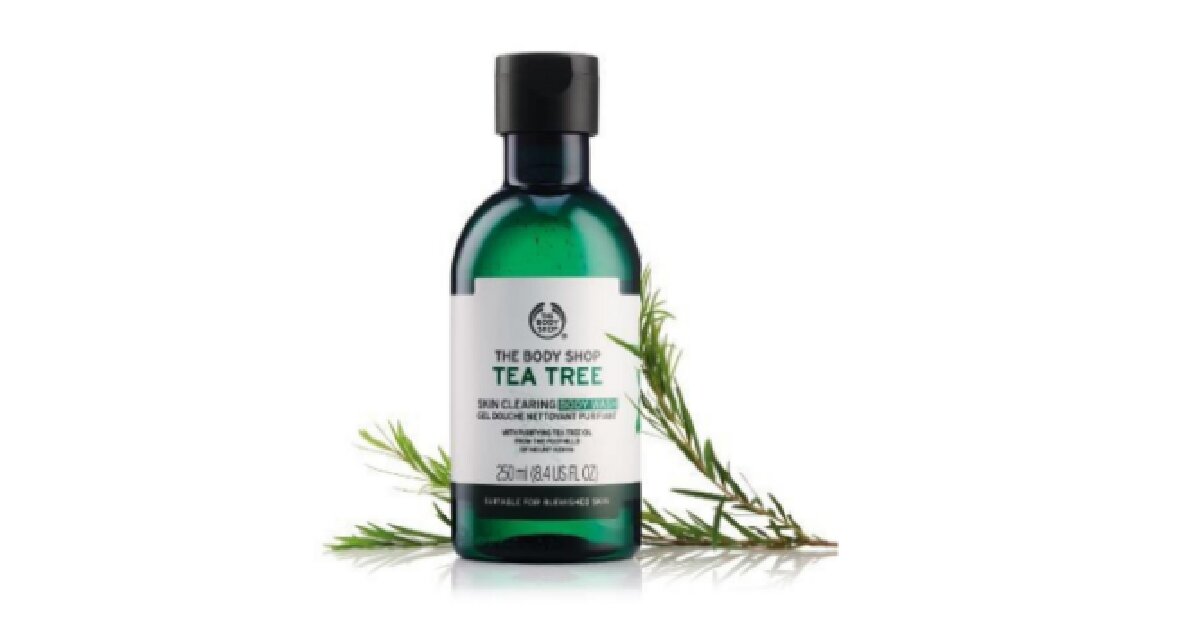 Review hiệu quả trị mụn của sữa tắm The Body Shop Tea Tree