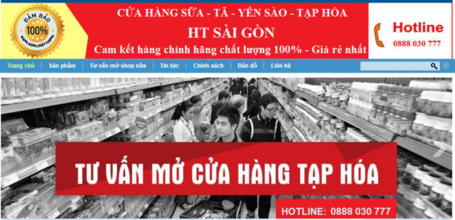 tư vấn mở cửa hàng sữa