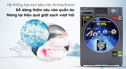 Top 3 máy giặt Panasonic cửa ngang bán chạy nhất năm 2021