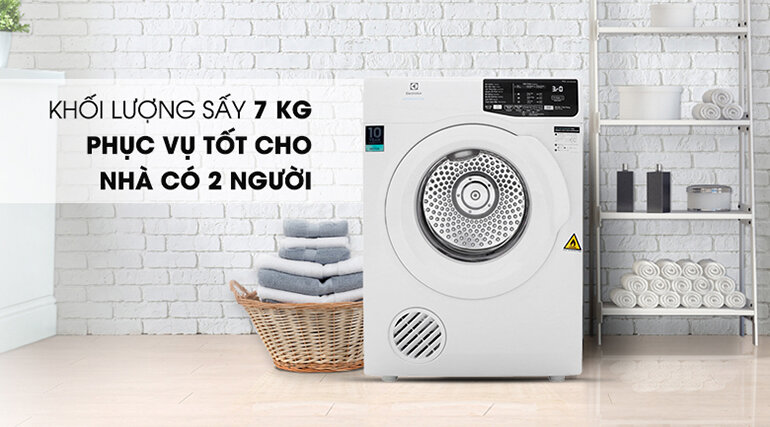 Máy sấy quần áo Electrolux EDV705HQWA