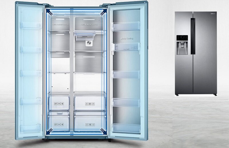 Tủ lạnh Samsung side by side RS58K6417SL 575 lít