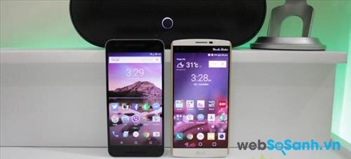 So sánh thiết kế và xây dựng của LG V10 và Nexus 6P