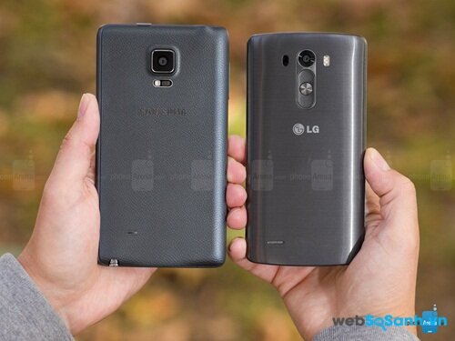 Camera Samsung Galaxy Note Edge và LG G3, Nguồn Internet