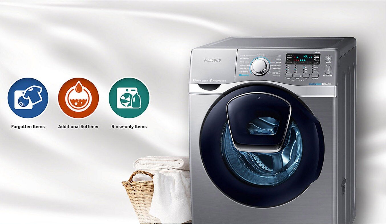 Chu trình giặt đồ đa dạng và tiện lợi