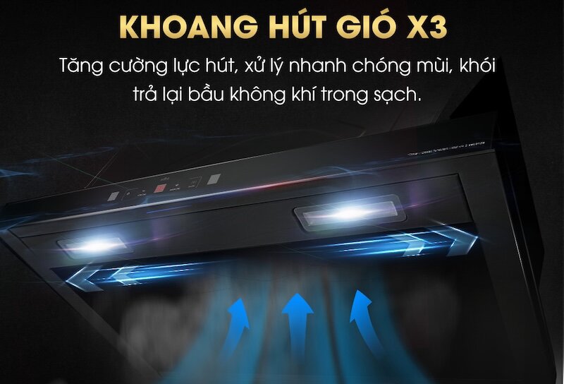 Máy hút mùi âm tủ Kocher Turbo X-350D sự lựa chọn lý tưởng cho căn bếp trong năm 2025